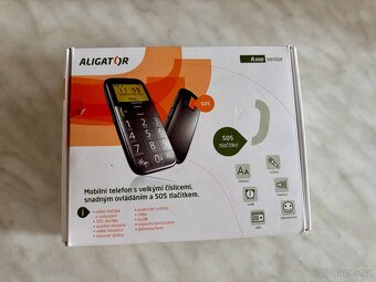 Aligator - telefon pro seniory - 2