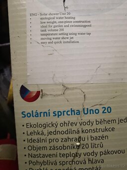 Solární sprcha - 2