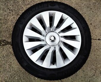 Plechové disky originál Škoda Octavia III, VW Golf 5x112 R16 - 2