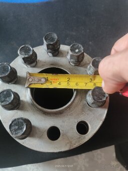 2 Podlozky 5×112 + 5×100 a 8 sroub sirka 20mm - 2