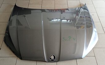 Škoda Superb 4 přední kapota Superb IV blatník, nárazník - 2