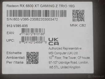 Radeon RX6800XT Gaming Trio od MSI - 2
