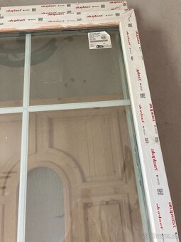 Prosklené dveře / Francouzské okno - levé 2470 x 1220cm - 2