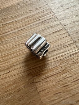 Zelený pavé čtyřlístek na Pandora náramek - 2