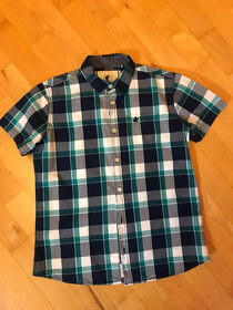 Chlapecké bavněné košile vel. 164 a S - 2