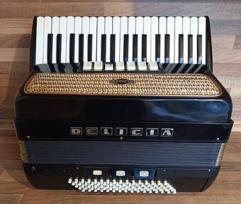 Akordeon (harmonika, heligonka) Delicia 80 basů - 2