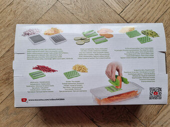 Nové, nepoužité multifunkční struhadlo, kráječ - 2