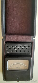 MĚŘÍCÍ PŘÍSTROJ AVOMET, POZŮSTALOST, MĚŘÍ PROUD A NAPĚTÍ - 2