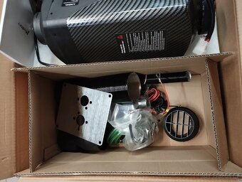 Naftové teplovzdušné nezávislé topení 5 KW - 2