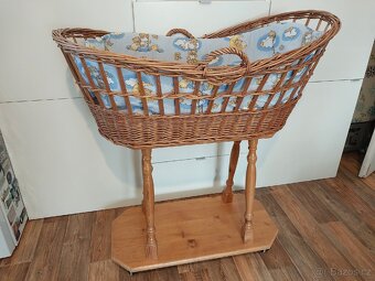Proutěný koš pro miminko - 2