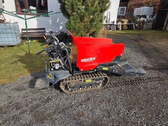 Pásový dumper HECHT 2960, zánovní v záruce - 2
