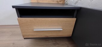 Manželská postel + matrace - 2