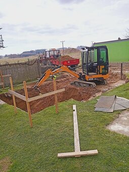 Zemní práce mininagrem - 2