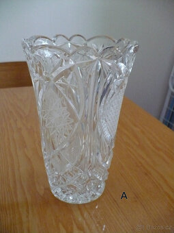 Retro skleněné vázy. - 2