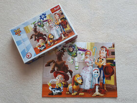 3x Puzzle - Toy Story - Příběh hraček - Woody,Buzz,Pastýřka - 2