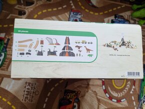 Playtive Dřevěná železnice Dinoland - 2