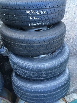 Kola plech Ford Tranzit 215/75 R 16” C - 7mm - 2