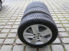 ALU KOLA 5 X 112 ŠKODA ORIGINÁL 205 55 R 16 - 2