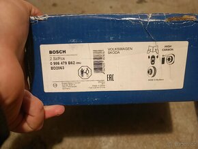 Brzdové kotouče + destičky značky Bosch (nové nepoužité) - 2