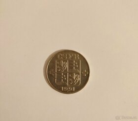 2 Kčs (1991-znak ČSFR) - 2