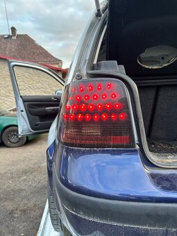 vw golf 4 zadni svetla led - 2
