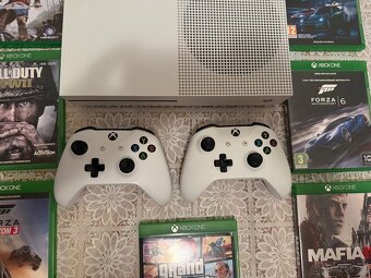 Xbox One s + 2 ovladače+7 her - 2