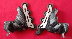 Prodám dámské/dětské inline brusle, vel.38 zn. SALOMON, - 2