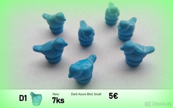 Lego® Diely doplnky, zvieratá (ako nové) - 2