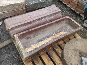 Stará kameninová koryta, kameninové koryto, žlab - 2