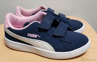 Dětské tenisky na suchý zip PUMA Smash v2 Buck V PS - vel.31 - 2