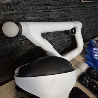 Rezervováno KOMPLETNÍ PS VR Set + Kamera +2 Move + Aim+ Hry - 2