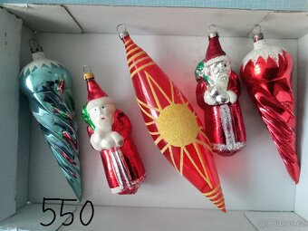 Staré ozdoby, ozdoby vánoční, vánoční ozdoby, baňky - 2