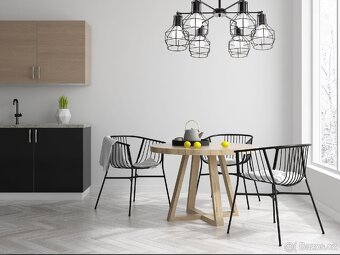 Závěsná stropní kovová svítidlo Loft APP735-6C - 2