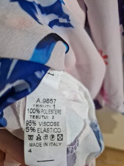 Dámské květované šaty  velikost L - 2