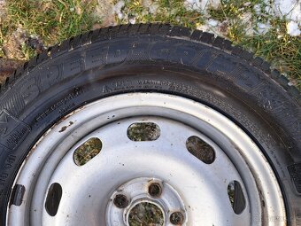 Zimni pneu vcetne disku cena za par - 2