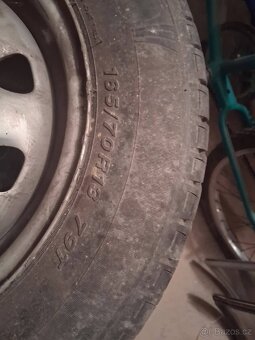 Letní pneumatiky s disky 4 ks - 2