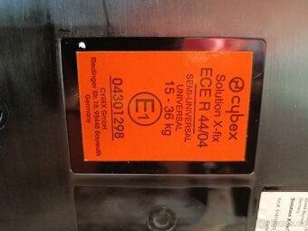 Autosedačka Cybex 15-36Kg - 2