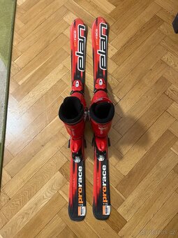 Dětské lyže 110 cm a lyžáky - 2