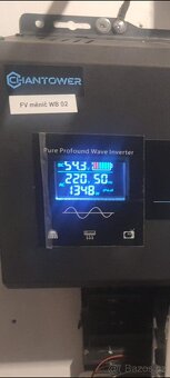 Měnič  střídač 48V 230V. 2kW - 2