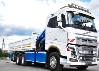 Volvo FH 16.550 - 8x4 – Sklápěč/Valník + HR-PALFINGER PK 340 - 2
