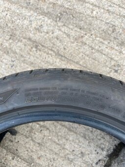 Prodám 2 pneu 205/45 R16 87W - 2