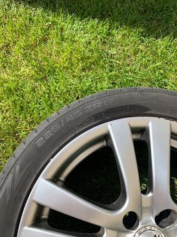 Alu kola 17, letní pneu 225/45 R17 - 2