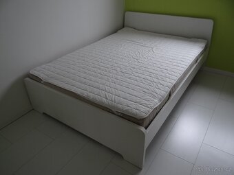 Postel IKEA ASKVOLL 140 x 200 cm s roštem LONSET - 2