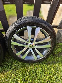 17" Alu (sada) originál Škoda Cygnus - 2