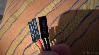 Kovové podsvícené tlačítko Power s modrým LED – více kusů - 2