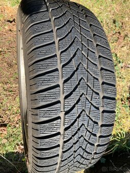 Alu kola + zimní pneu Dunlop 225/50 R17 - 2
