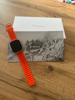 Chytré hodinky Ultra Watch 2 Titanium - orange - 2