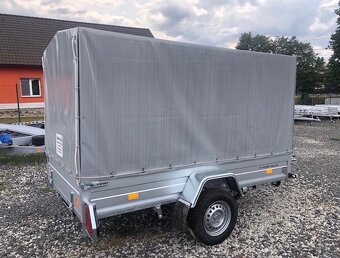Přívěsný vozík 265x145cm, plachta, 750kg,130km/h - 2