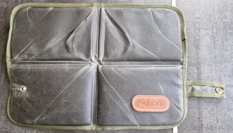 Sedátko skládací JUBÖ Bushcraft WAXED Seat Pad - zelené - 2