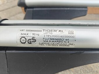 Menabo Tiger XL střešní nosič 131,5 cm příčníky (podélníky) - 2